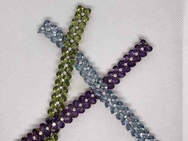Three American Julius Cohen Bracelets