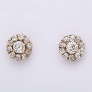 American Diamond Cluster Studs