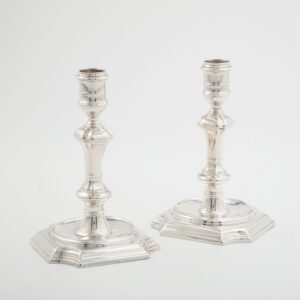 George II Pair of Candlesticks