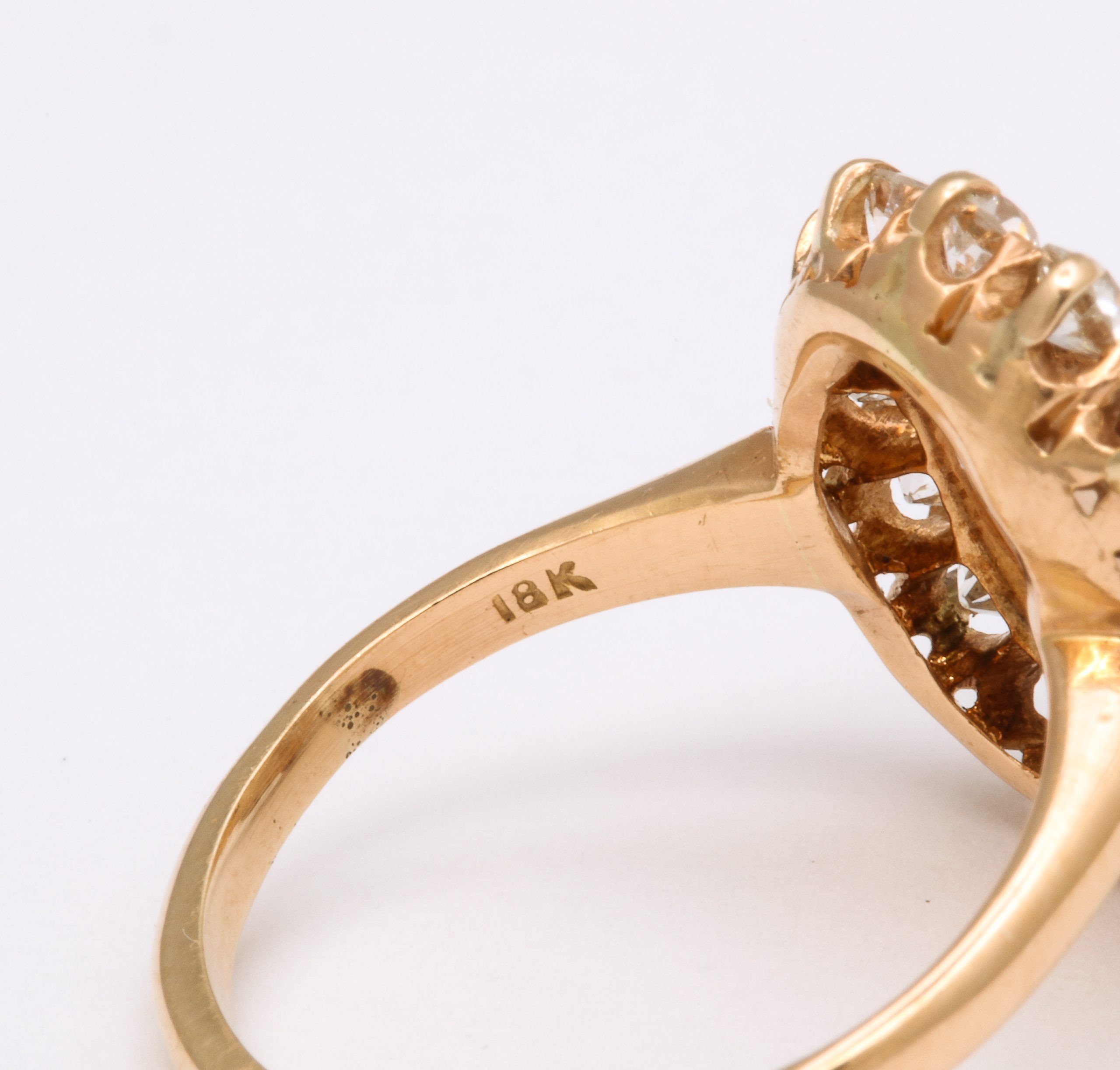 American Opal & Diamond Cluster Ring – James Robinson Inc.