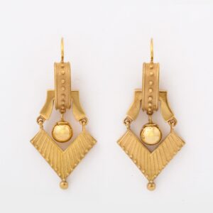 American Gold Earrings