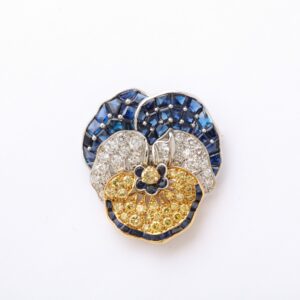 Tiffany & Co Pansy Brooch