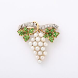 'Bunch Grapes' Brooch