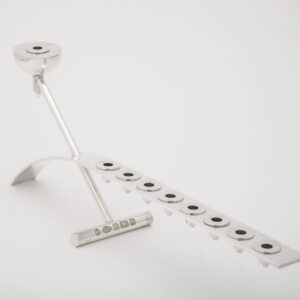 Sterling Silver Hanukkiah