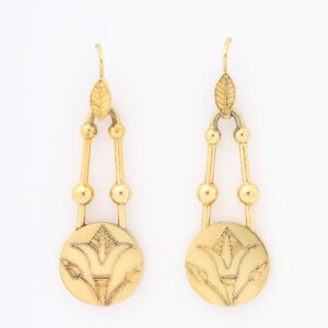 American Aesthetic Period Earrings