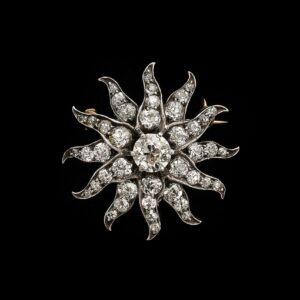 Tiffany & Co Diamond Star Brooch