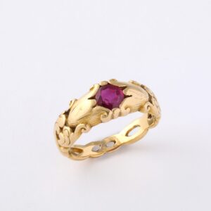 Tiffany & Co Floral Ruby Ring