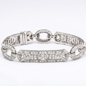 American Platinum & Diamond Bracelet