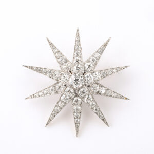 Diamond Star Brooch/Pendant